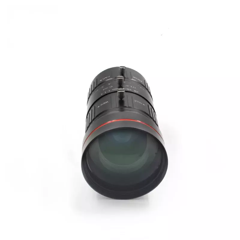 Lensa zoom Manual 10-40mm 4K ultra jernih 8 juta 1/1, 8 inci lensa industri penglihatan mesin c-port