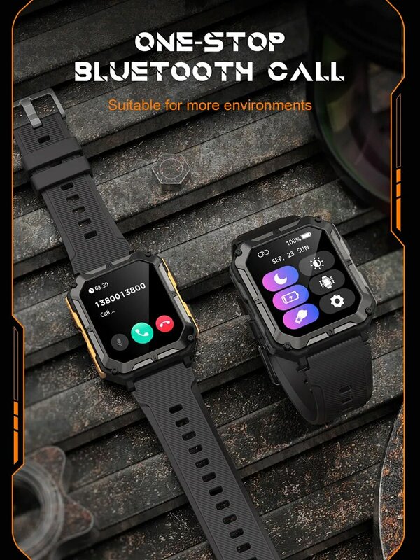 SENBONO C20Pro Smart Watch Men Bluetooth Call 35 Days Standby 123 modalità sportive IP68 Waterproof C20 Pro Sport Smartwatch Men 2023