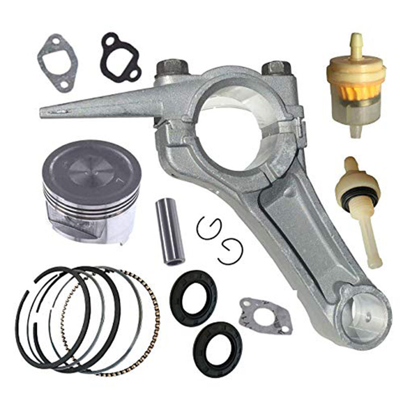 Kit de juntas de anillo de pistón de biela para motor Honda, accesorios de herramientas eléctricas de jardín, GX160, GX200, 13200-ZE1-010, 1 Juego