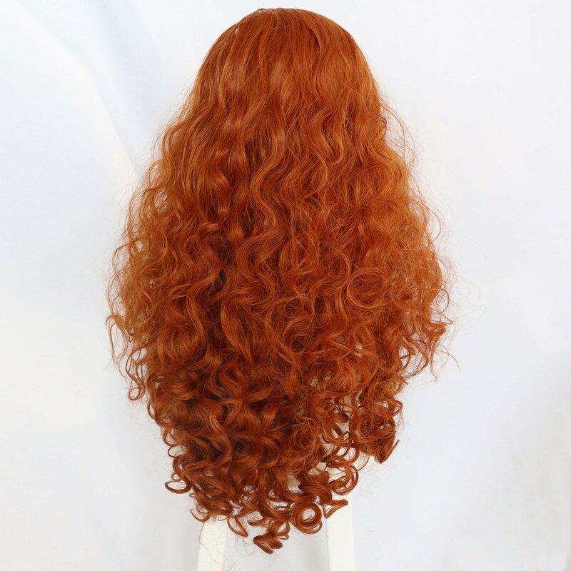 Аналоговый синтетический парик, искусственный парик, красный парик