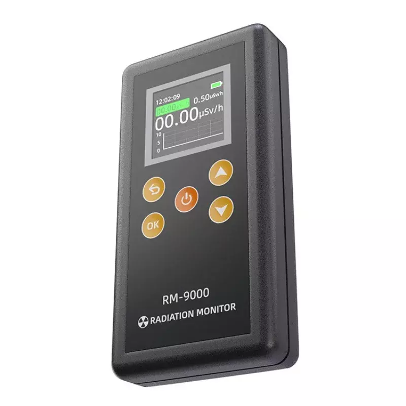 Rilevatore di radiazioni nucleari portatile contatore Geiger X y y dispositivo di rilevamento dei raggi beta allarme acustico Tester di radiazioni dosimetro