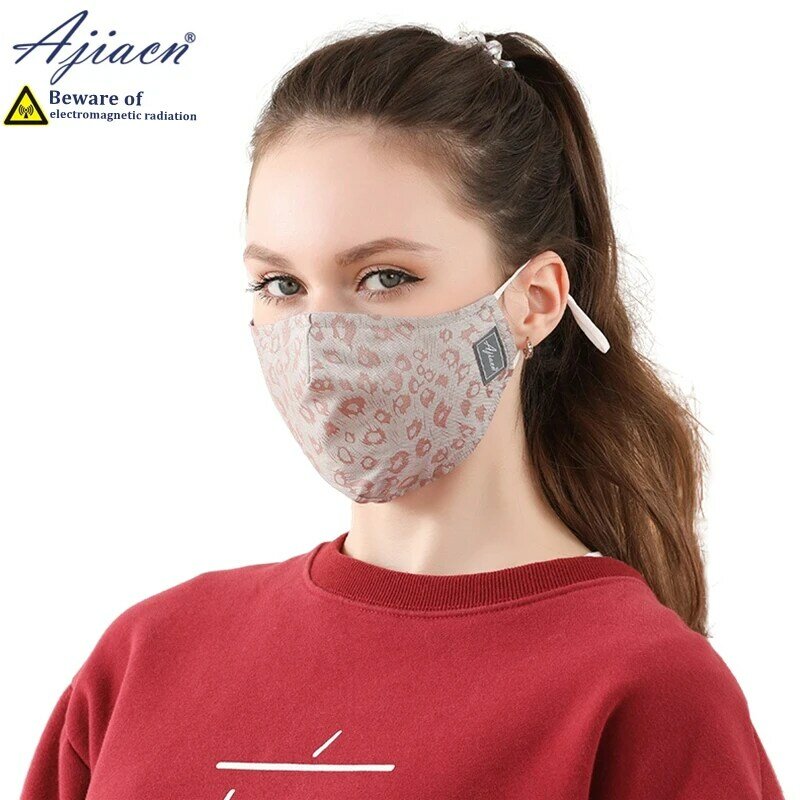 Polecam 50% antyradiacyjną, tkanina ze srebrnych włókien maska zapobiegająca smogowi, odrzuć bakterie maska ekranująca promieniowanie elektromagnetyczne