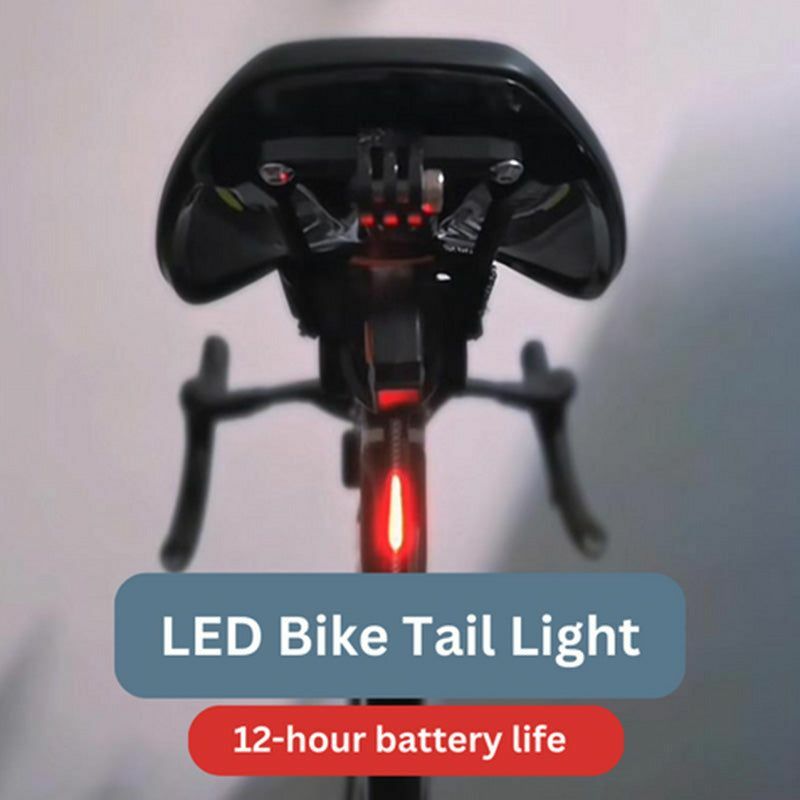 LED Fahrrad Rücklicht 6 Farben USB Aufladen Mountain Rennrad Licht tragbare Reit ausrüstung fließendes Wasser Licht
