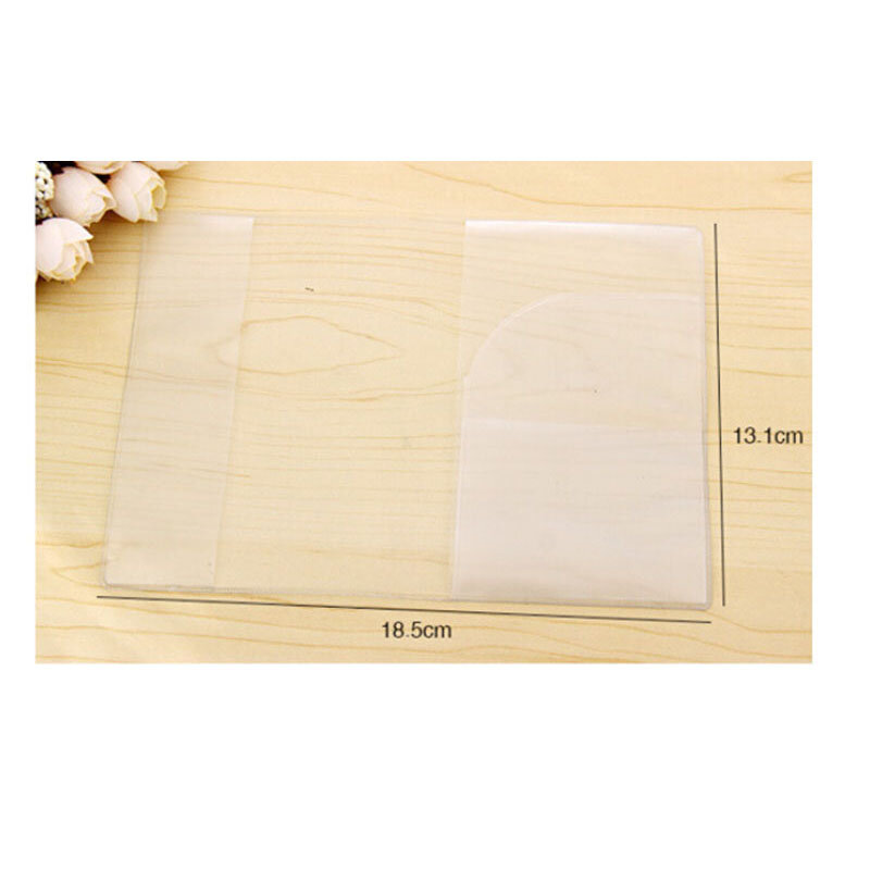 Silicone Transparent Waterproof Dirt ID Business Card Credit Card Bank Card Holders Card Holders Passport Cover Storage Bags