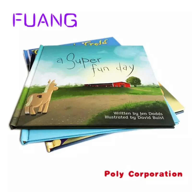 Custom  China Best Manufacturer Customized High Quality Printing Hardcover Children Illustration Picture Books