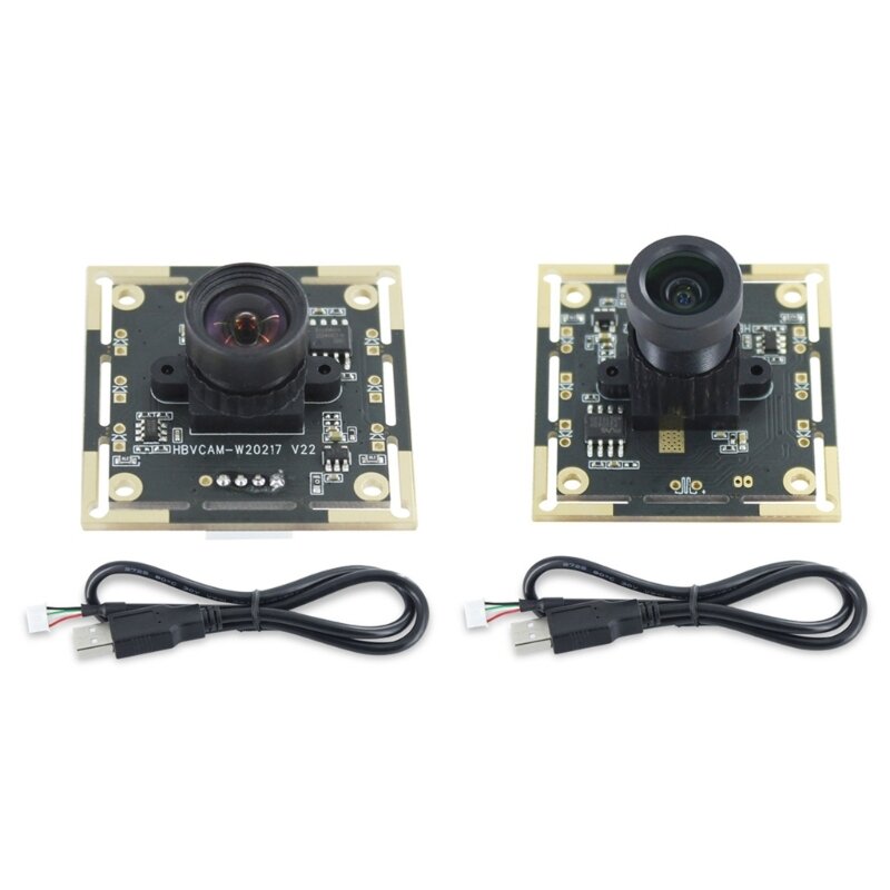 USB 1280x720 OV9732 Video Camera Module 1MP 72°/100° Adjustable Manual-focus Lens Monitoring Module Plug and Use
