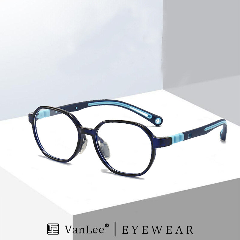 نظارات للأطفال مضادة للضوء الأزرق ، إطار قصر النظر ، نظارات TR90