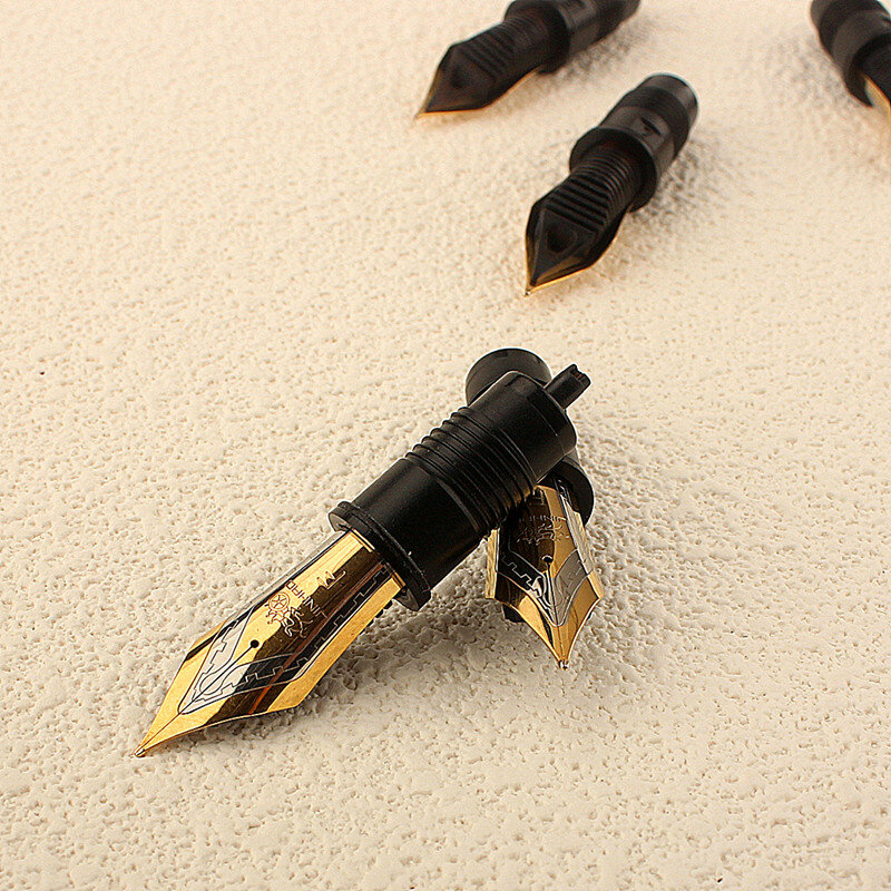 Перьевая ручка Jinhao X159/9019, сменный золотистый наконечник № 8, очень тонкий, тонкий, средний размер пера