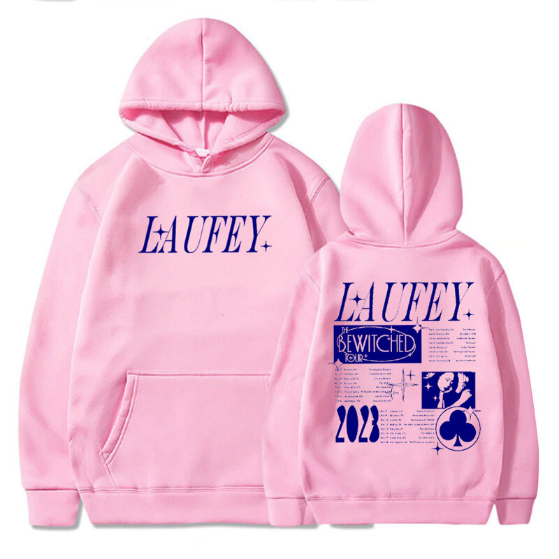 Laufey hoodie laufey hoodie bewitched Tour hoodie ของขวัญสำหรับ lufey Fan laufey merch เสื้อสวมหัวสตรีท unisex