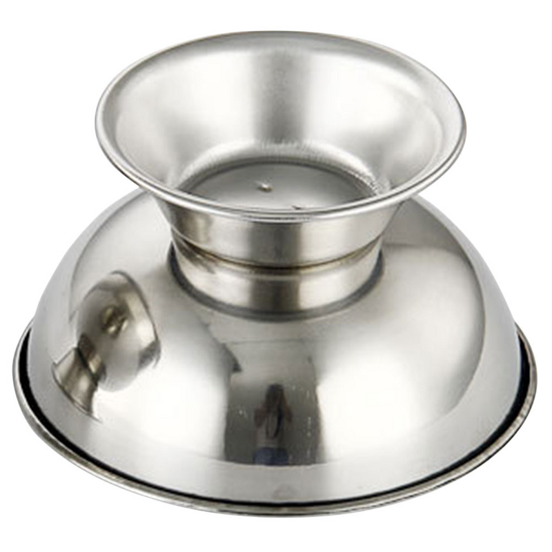 Tall Beating Bowl Stainless Steel Bubble Soap Reusable Cup Man Supplies Portable Tool