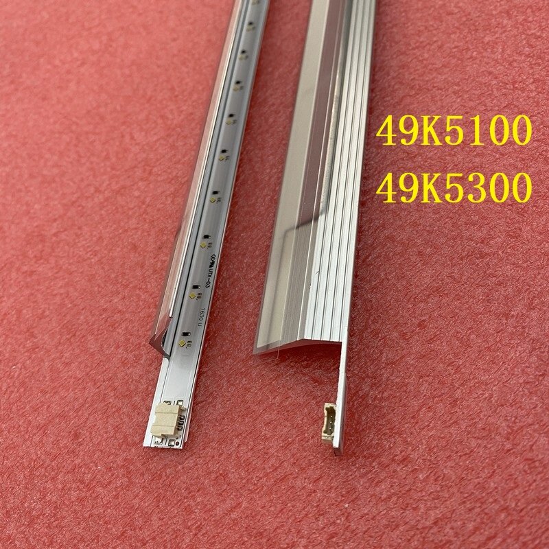 LED Strip (2) สำหรับ Samsung UE49k5102AK UA49K5100 UA49K5300 UE49K5100 UE49K5300 UN49K5100 UN49K5300 UN49K5100G Louvre 49 BN96-39731A