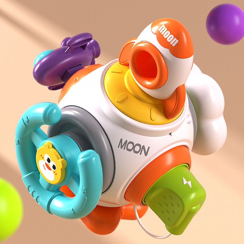Bella palla di attività educativa per il regalo colorato del giocattolo della palla di attività divertente del bambino per il natale di compleanno