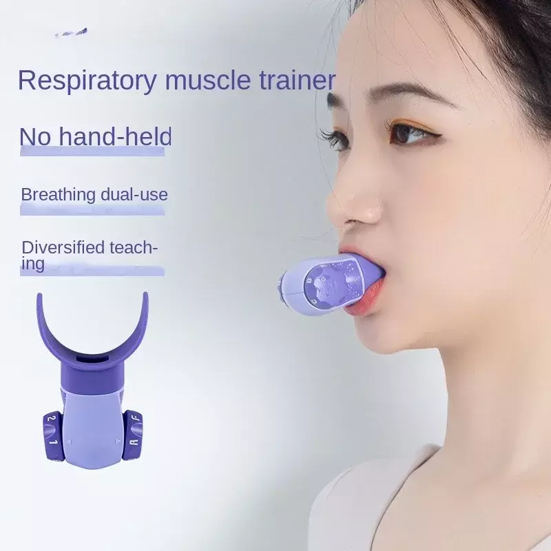 Respiratory trainer, lung function, chronic obstructive pulmonary disease, abdominal yoga, swimming, muscle resistance tra