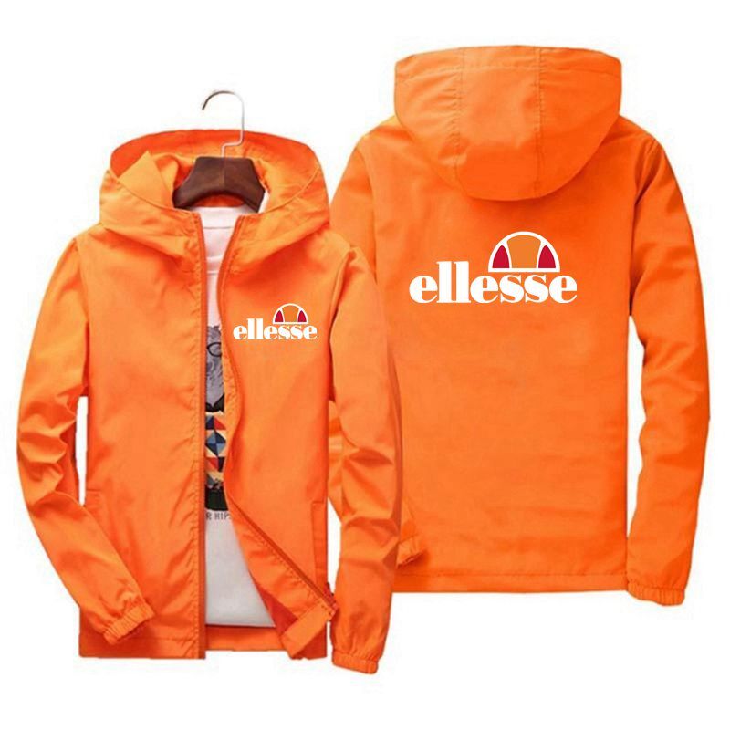 Nuovo impermeabile da alpinismo primavera e autunno 2024, giacca da uomo stampata con testo, giacca con protezione solare da uomo comoda e di lusso