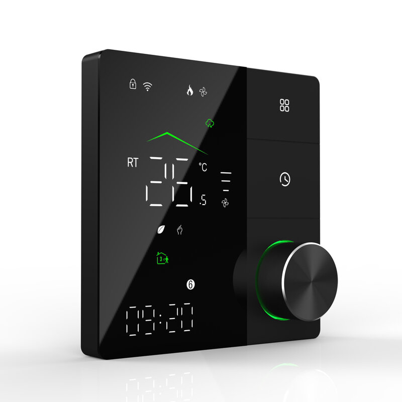 Termostato intelligente termostato controllo App facile fai da te controllo della temperatura LCD a risparmio energetico controllo del dispositivo vocale a luce LED