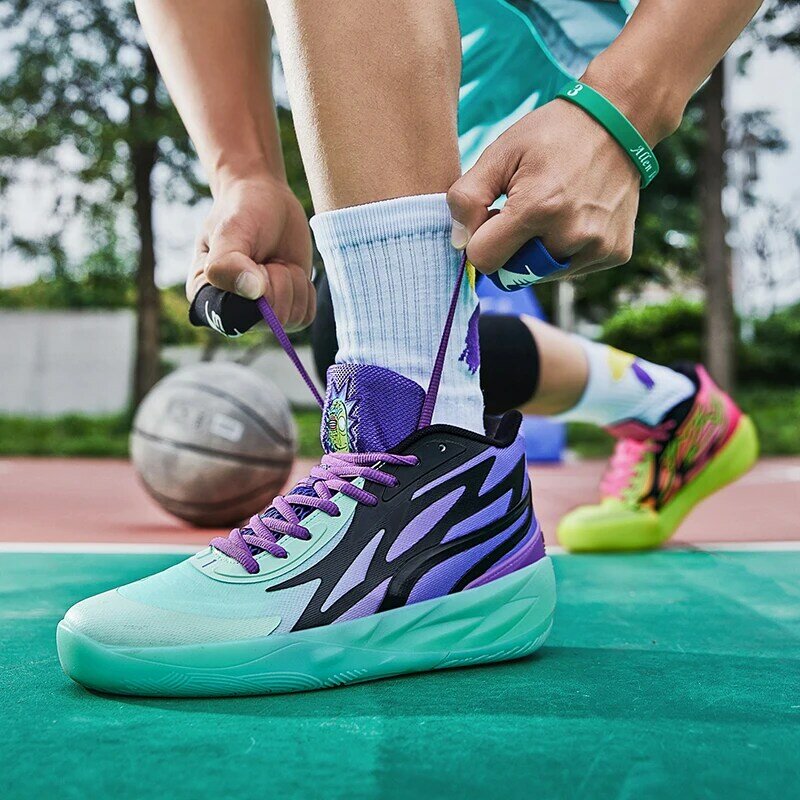 Fashion Basketball Shoes For Man Male Gym Training Sports Waterproof Shoe Men's Sneaker Casual Non-Slip Footwear Free Shipping
