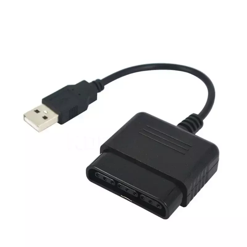 Kabel Konverter Adaptor USB untuk Kontroler Game untuk PS2 Ke untuk Aksesori Video Game PS3 PC
