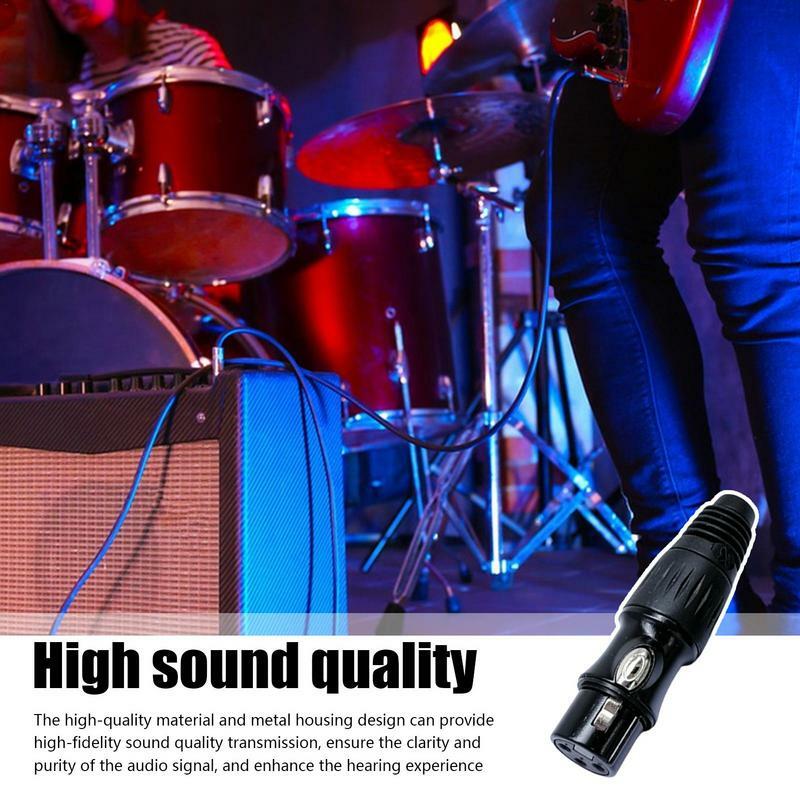 Adaptor colokan Audio 3 Pin, kabel ekstensi Headphone, adaptor colokan Audio, mikrofon hitam wanita, konektor Speaker Headphone
