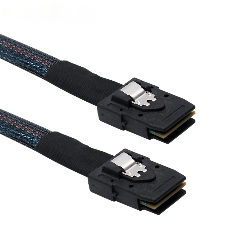 Mini SAS-Cable de datos Raid de disco duro interno, 50cm, 36 Pines, SFF-8087 a Mini SAS, 36 Pines, servidor de SFF-8087, para controlador a plano posterior