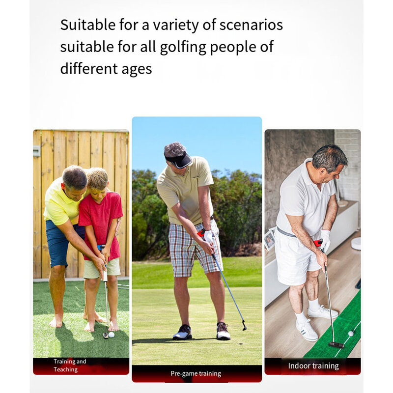 PGM Universal Golf Putter Wrist Fixer, EVA Sponge Assist Practice Kit, Golf Pose Corrector, mão esquerda e direita