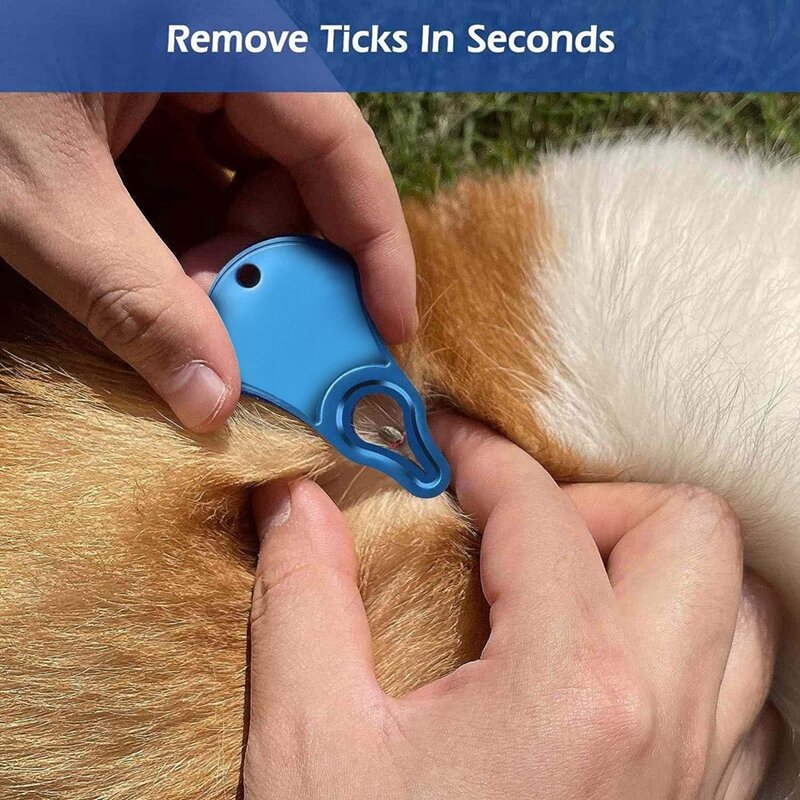 Herramienta portátil para eliminar garrapatas, 3 piezas, para mascotas y personas, segura y fiable, sin dolor, herramientas esenciales