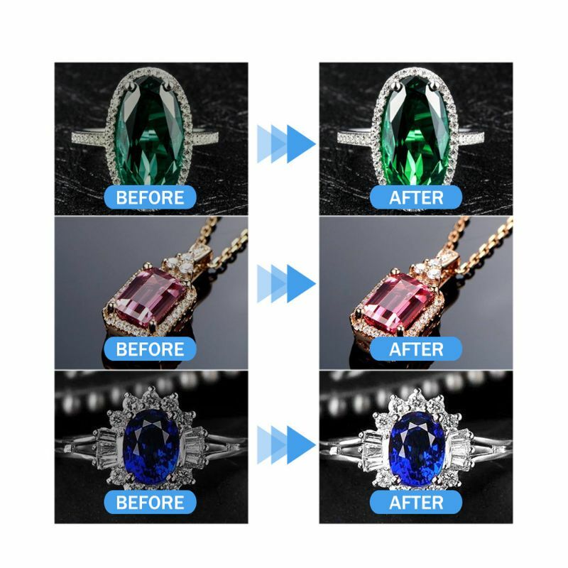 Líquido da solução da limpeza da joia para o líquido de limpeza ultrassônico do uso da máquina para limpar diamantes dos relógios da prata do ouro