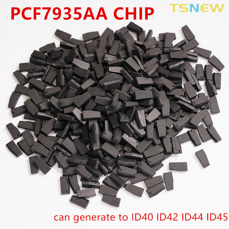 10 sztuk/partia pusty układ ceramiczny PCF7935 ID44 używany do generowania ta sama funkcja 33/40/41/42/44/45 z chipem PCF7935AA PCF7935AS