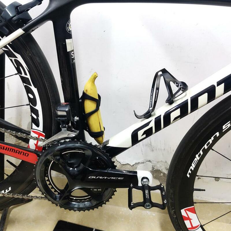 Велосипедный держатель для чашки в виде банана, стойка для бутылок для горного и дорожного велосипеда, подставка для велосипеда, Аксессуары для велосипеда, черный I7p5