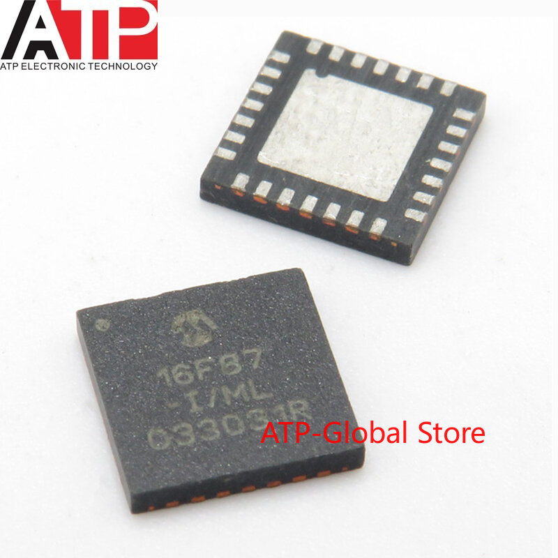 Chip de microcontrolador MCU de 8 bits, 1-50 piezas/ML SMD PIC16F87-I PIC16F87, nuevo y Original, en Stock