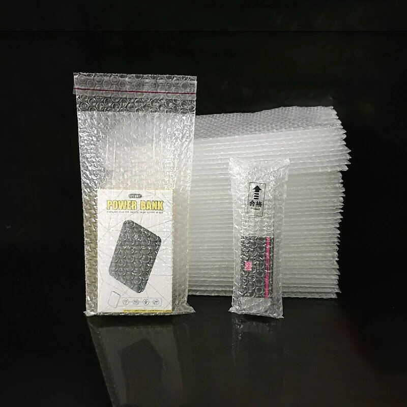 휴대폰 쉘 전용 버블 백, 투명 플라스틱 더블 레이어 버블 필름, 소형 버블 백, 충격 방지 보호 가방