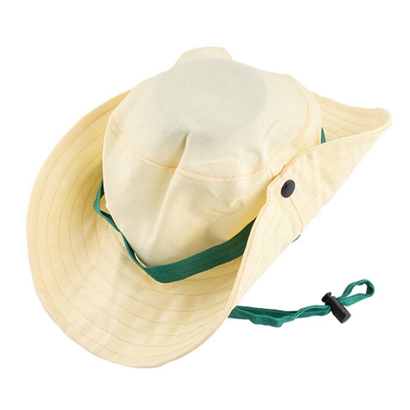 Kit de explorador de aventura al aire libre para niños, conjunto de chaleco y sombrero para realizar sueño de carrera, regalos de Cosplay, Verde
