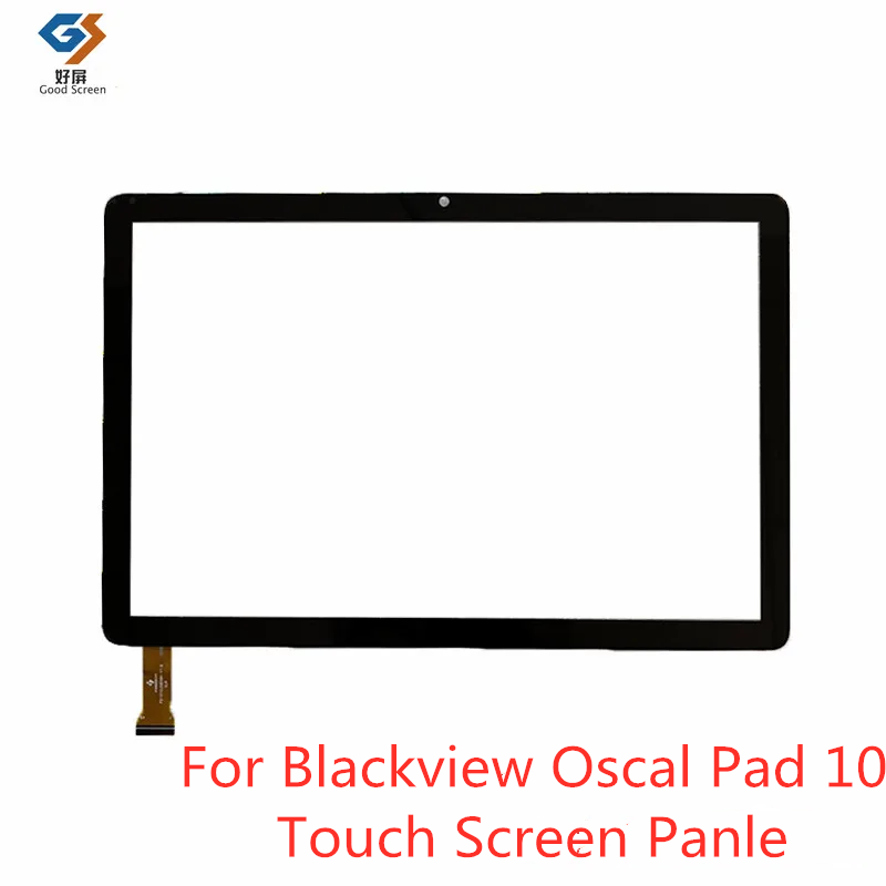 Panel de vidrio externo para tableta Blackview Oscal Pad 10, pantalla táctil capacitiva, Sensor digitalizador, color negro, 10,1 pulgadas