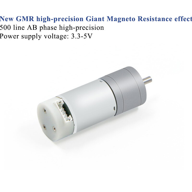 New MG310 DC Reduction Motor With AB Phase 500 Wire High-Precision GMR Encoder MG370 for STM32 ROS Robot Car