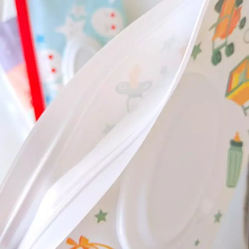 Niedliche tragbare Eva Baby Tücher Fall Feucht tücher Box Flip Cover wieder verwendbare nachfüllbare Tücher Serviette Taschentuch Tasche Fall Halter Behälter