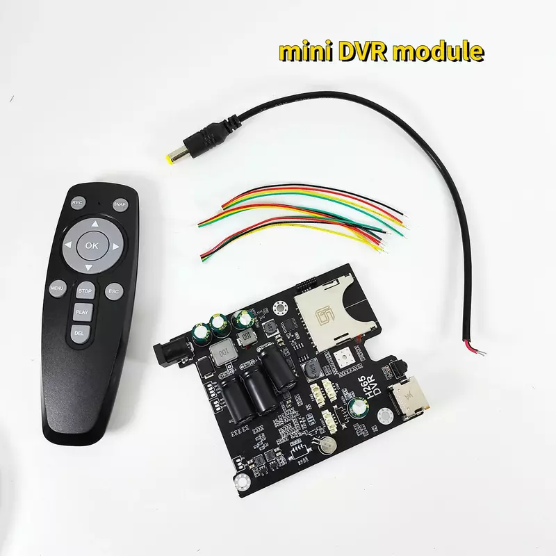 10PCS HD 1080P 2 channel SD DVR PCB Board Real-time with remote control Mini Vehicle Mobile bus DVR Board support 128GB DHL FREE