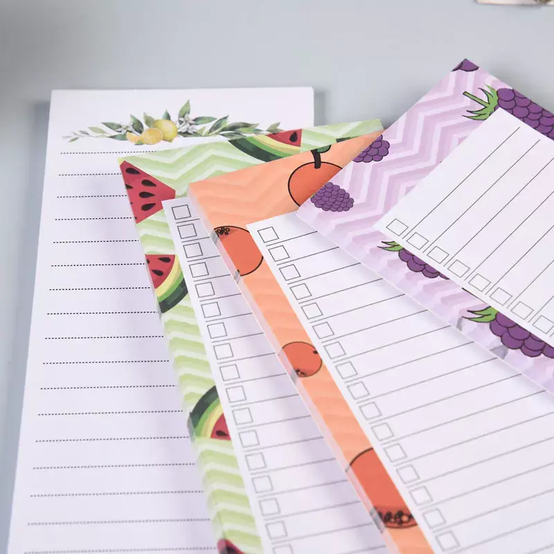 50แผ่นแม่เหล็กตู้เย็น Memo Pad Candy สำนักงานโรงเรียนน่ารักเกาหลี Sticky Planner Note Pad To Do List Planbook เครื่องเขียน supply
