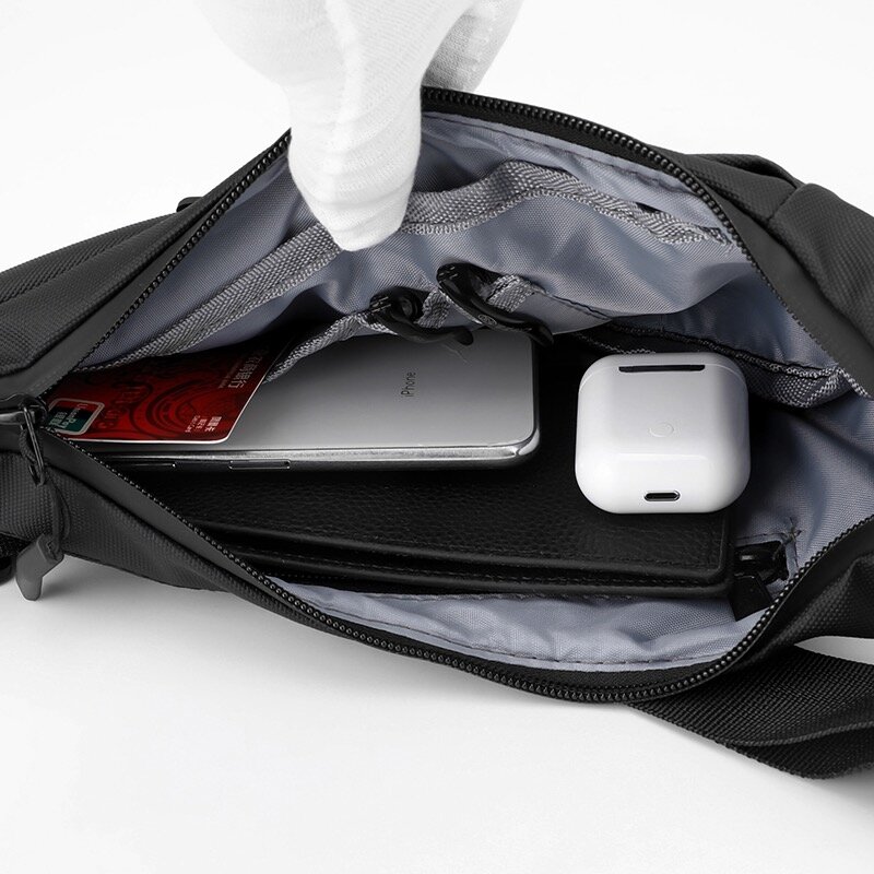 女性用の多機能ウエストバッグ,ユニセックスのカジュアルなポケット,携帯電話の盗難防止,ハンドバッグ,ランニング