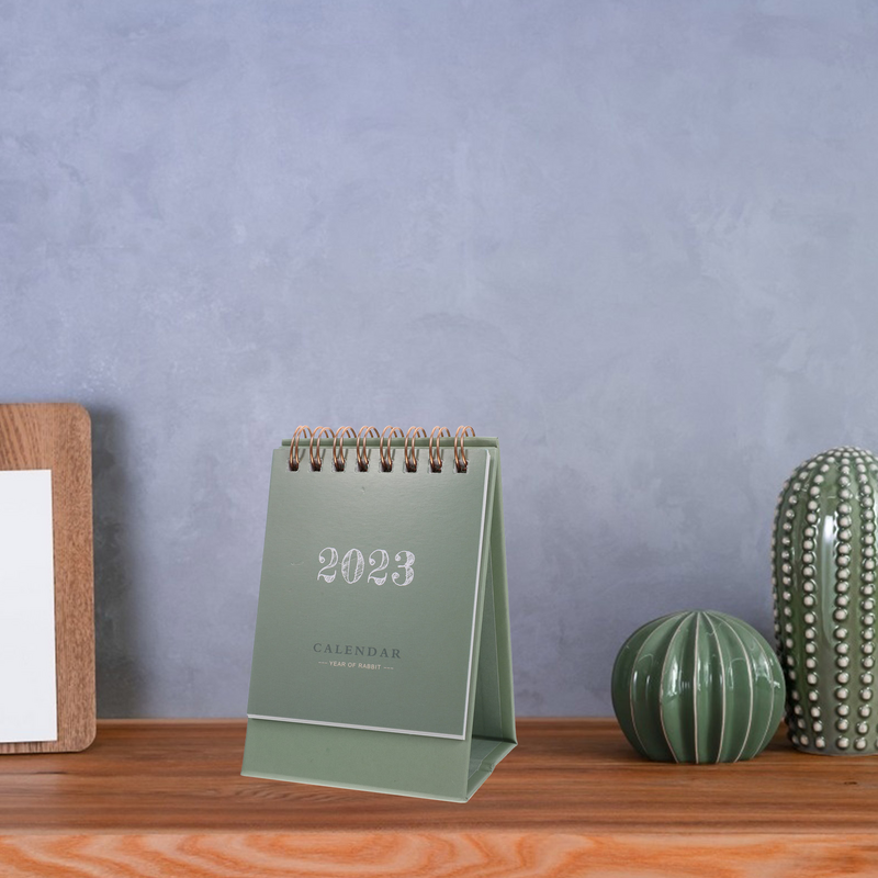 Настольный мини-календарь офисные принадлежности для портативных аксессуаров, бумажный рабочий стол, мессенджер