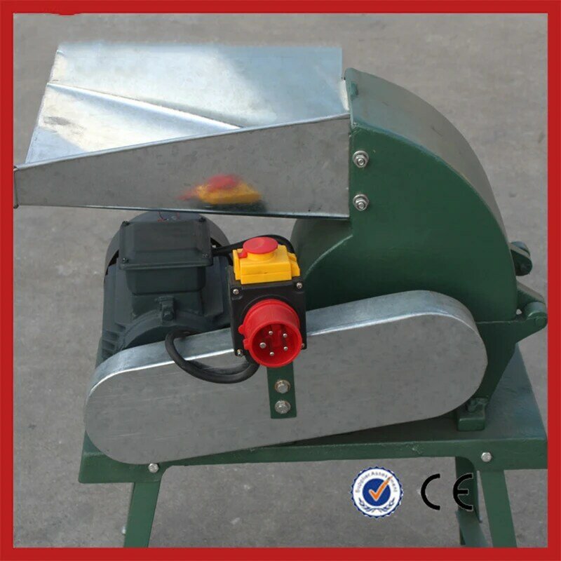 Molino de pellets de alimentación de madera, máquina trituradora de 60-120 KG/H, 2,2 kW, CF158