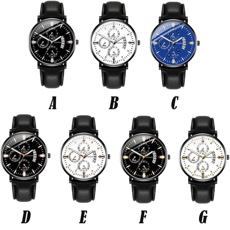 ファッションクォーツ時計ダイヤモンドラウンド腕時計レザーストラップエレガントな腕時計ビジネス時計の品質