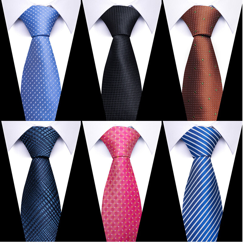 高品質のシルクネックネクタイ,手作り,男性用,無地,青,結婚式,仕事用