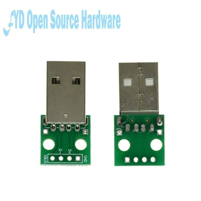 USB para Dip Feminino B-tipo Praça Interface Printer Mike PCB Converter Adapter, Breakout Board, Micro Mini5P, 10pcs