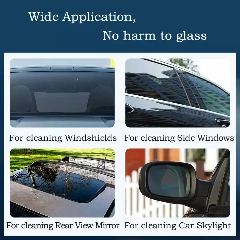 Car Glass Oil Film Remover Aivc Glass Polishing Compound Windshield Cleaner Paste Film Removal Cream Clear Window Auto Detailing