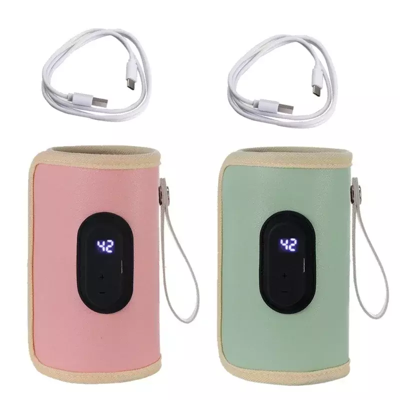 Baby Milk Warmer Baby Nursing Bottle Heater, Portable USB Bottle Warmer for Car, Outdoor Travel Accessories Outdoor Portable