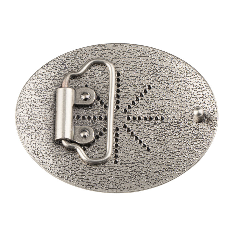 Hebilla de cinturón decorativa de aleación de Zinc de 4,0 cm