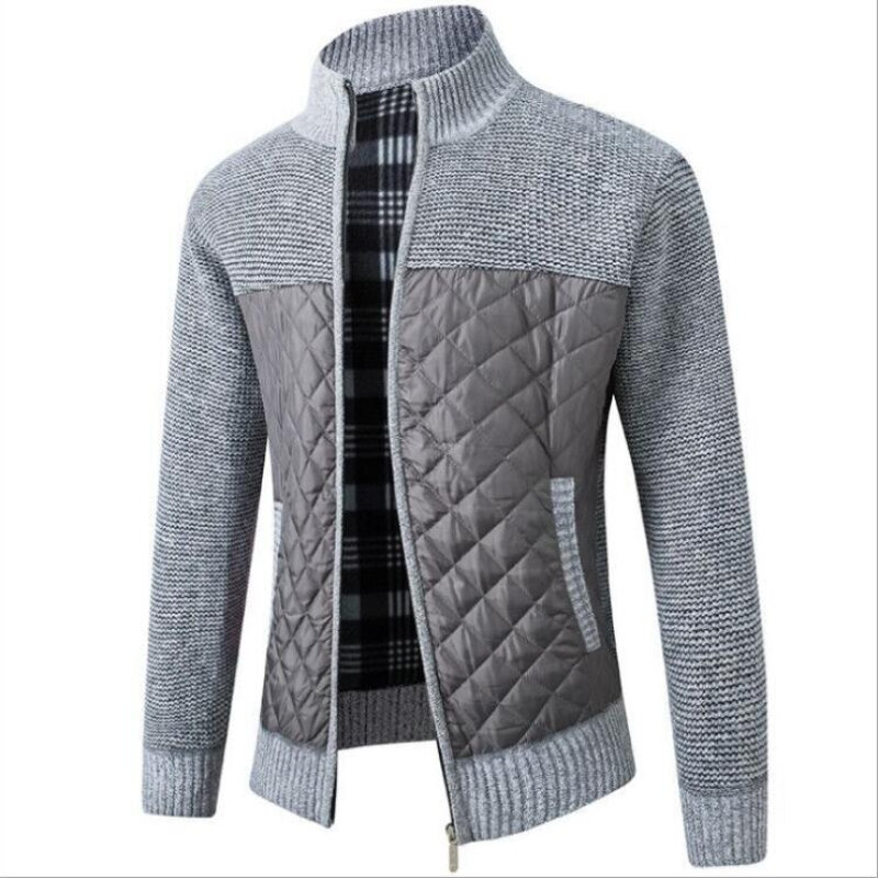 Sweater pria, jaket Sweater rajut hangat musim semi musim gugur dan dingin 2023, pakaian rajut kasual