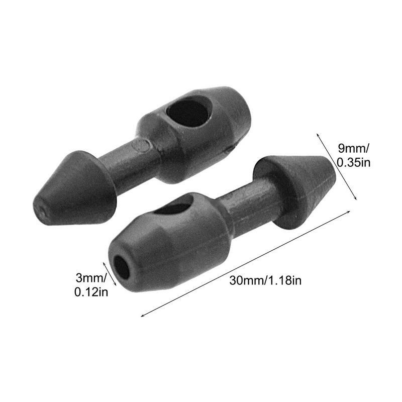 2 pezzi accessori per la pesca subacquea subacqueo fucile subacqueo elastico inserti Wishbone strumenti in plastica