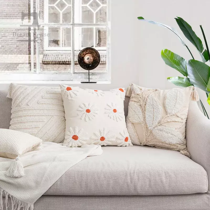 45x45cm federa trapuntata moderna in stile lusso leggero, cuscino decorativo morbido per la casa, federa per divano da soggiorno