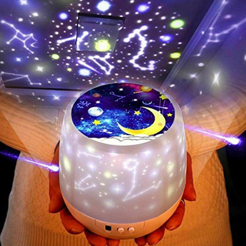 LED Starry Sky Projector Lamp Star Light Kids Home Bedroom Decor Gifts LED  Starry Sky Portable Durable Accessories
