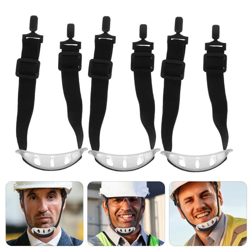 3 Pcs Football Adjustable for Hard Hats Replacement Protector Polyester Hard Straps Hardhat Accessory